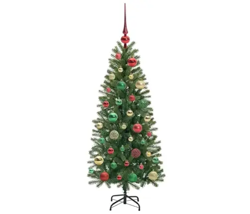 Mākslīgā Ziemassvētku Eglīte Su 150 Led Zaļa 120 Cm Pe Un Pvc Vidaxl