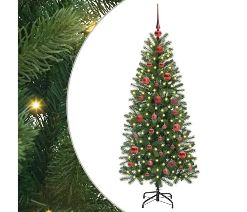 Tehisjõulupuu Koos 150 Led-Iga Roheline 150 Cm Pe Ja Pvc