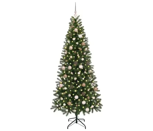 Mākslīgā Ziemassvētku Eglīte Su 300 Led Zaļa 210 Cm Pe Un Pvc Vidaxl Mākslīgā Ziemassvētku Eglīte Su 300 Led Zaļa 210 Cm Pe Un Pvc Vidaxl
