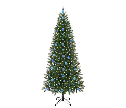 Mākslīgā Ziemassvētku Eglīte Su 300 Led Zaļa 210 Cm Pe Un Pvc Vidaxl Mākslīgā Ziemassvētku Eglīte Su 300 Led Zaļa 210 Cm Pe Un Pvc Vidaxl
