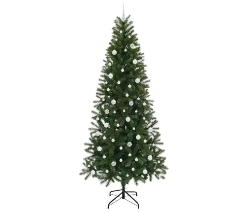 Mākslīgā Ziemassvētku Eglīte Su 300 Led Zaļa 240 Cm Pe Un Pvc Vidaxl