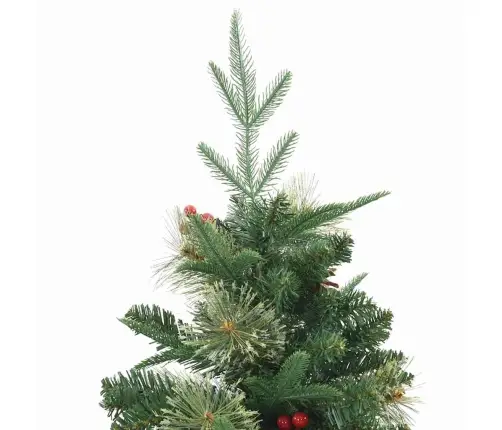 Dirbtinė Sulankstoma Kalėdų Eglutė Žalia 150 Cm Pe Ir Pvc