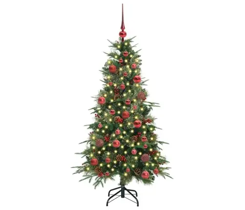 Kunstlik Kokkupandav Jõulupuu Roheline 150 Cm Pe Ja Pvc Kunstlik Kokkupandav Jõulupuu Roheline 150 Cm Pe Ja Pvc