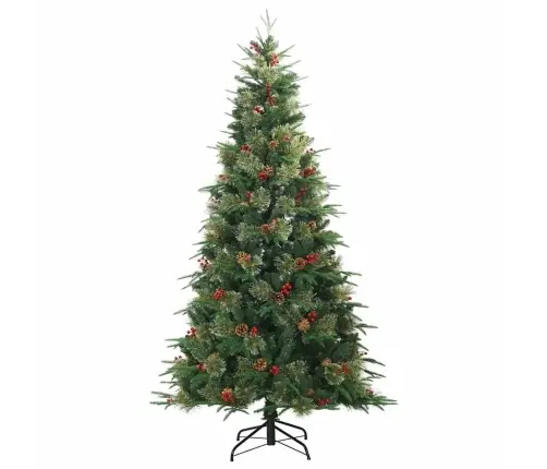 Kunstlik Kokkupandav Jõulupuu Roheline 180 Cm Pe Ja Pvc