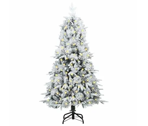 Dirbtinė Sulankstoma Kalėdų Eglutė Žalia 120 Cm Pe Ir Pvc