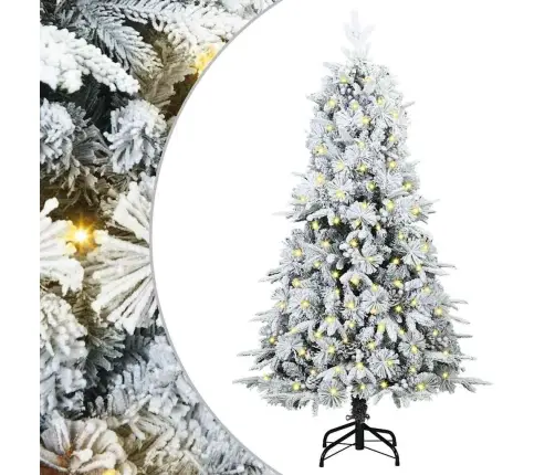 Dirbtinė Sulankstoma Kalėdų Eglutė Žalia 120 Cm Pe Ir Pvc