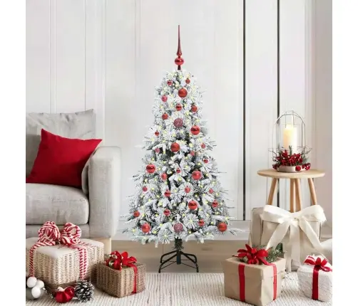 Kunstlik Kokkupandav Jõulupuu Roheline 120 Cm Pe Ja Pvc