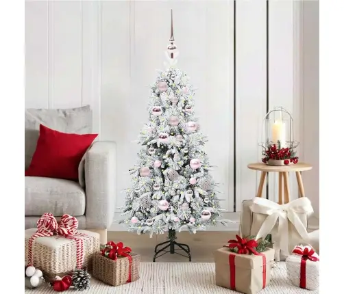 Kunstlik Kokkupandav Jõulupuu Roheline 120 Cm Pe Ja Pvc