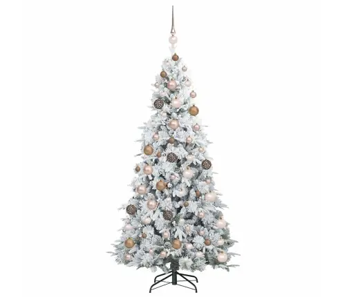 Kunstlik Kokkupandav Jõulupuu Roheline 180 Cm Pe Ja Pvc