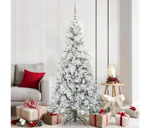 Dirbtinė Sulankstoma Kalėdų Eglutė Žalia 180 Cm Pe Ir Pvc