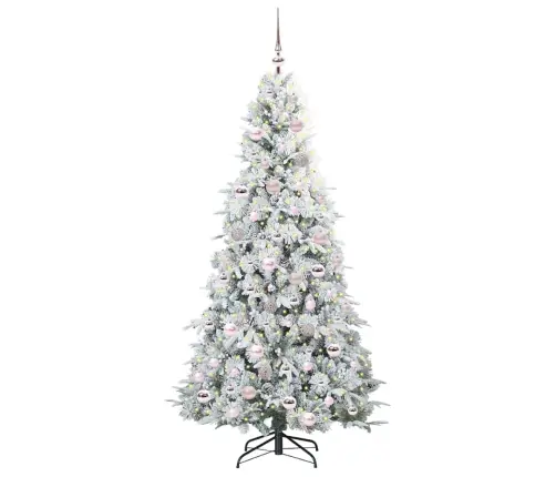 Dirbtinė Sulankstoma Kalėdų Eglutė Žalia 180 Cm Pe Ir Pvc