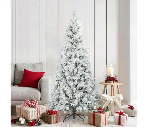 Kunstlik Kokkupandav Jõulupuu Roheline 180 Cm Pe Ja Pvc