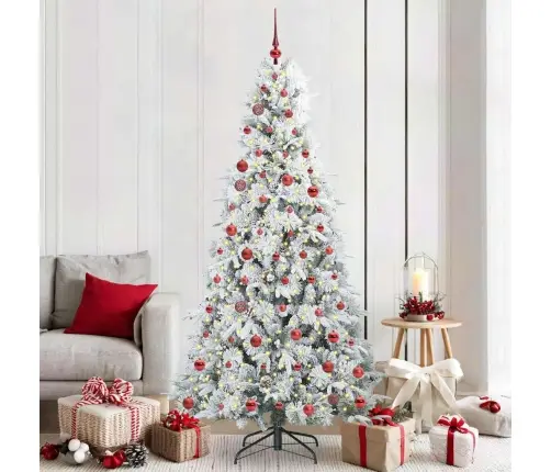 Kunstlik Kokkupandav Jõulupuu Roheline 210 Cm Pe Ja Pvc Kunstlik Kokkupandav Jõulupuu Roheline 210 Cm Pe Ja Pvc