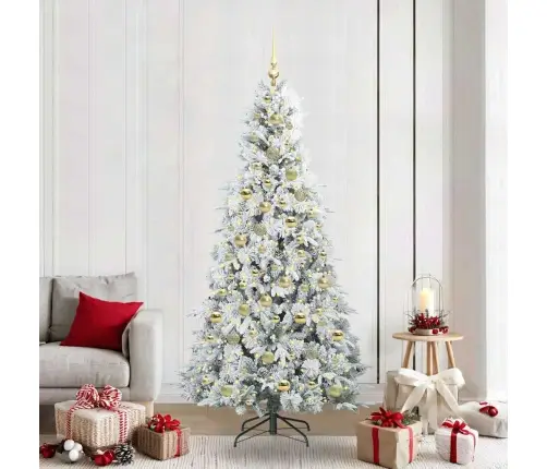 Dirbtinė Sulankstoma Kalėdų Eglutė Žalia 210 Cm Pe Ir Pvc Dirbtinė Sulankstoma Kalėdų Eglutė Žalia 210 Cm Pe Ir Pvc