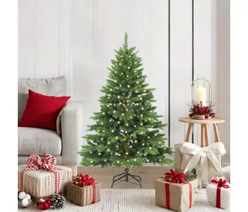 Dirbtinė Kalėdų Eglutė Su 150 Led Žalia 120 Cm Pe Ir Pvc Dirbtinė Kalėdų Eglutė Su 150 Led Žalia 120 Cm Pe Ir Pvc