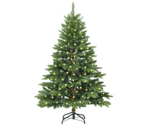 Dirbtinė Kalėdų Eglutė Su 150 Led Žalia 120 Cm Pe Ir Pvc Dirbtinė Kalėdų Eglutė Su 150 Led Žalia 120 Cm Pe Ir Pvc