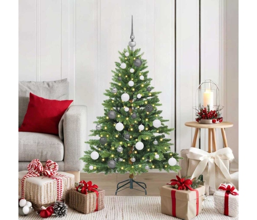 Mākslīgā Ziemassvētku Eglīte Su 150 Led Zaļa 120 Cm Pe Un Pvc Vidaxl