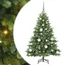 Mākslīgā Ziemassvētku Eglīte Su 150 Led Zaļa 120 Cm Pe Un Pvc Vidaxl