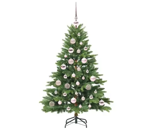 Mākslīgā Ziemassvētku Eglīte Su 150 Led Zaļa 120 Cm Pe Un Pvc Vidaxl