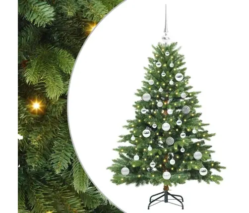 Mākslīgā Ziemassvētku Eglīte Su 150 Led Zaļa 120 Cm Pe Un Pvc Vidaxl Mākslīgā Ziemassvētku Eglīte Su 150 Led Zaļa 120 Cm Pe Un Pvc Vidaxl