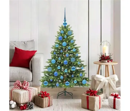 Mākslīgā Ziemassvētku Eglīte Su 150 Led Zaļa 120 Cm Pe Un Pvc Vidaxl Mākslīgā Ziemassvētku Eglīte Su 150 Led Zaļa 120 Cm Pe Un Pvc Vidaxl