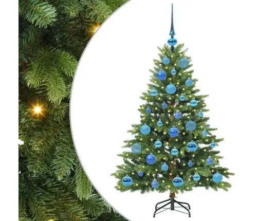 Mākslīgā Ziemassvētku Eglīte Su 150 Led Zaļa 120 Cm Pe Un Pvc Vidaxl Mākslīgā Ziemassvētku Eglīte Su 150 Led Zaļa 120 Cm Pe Un Pvc Vidaxl