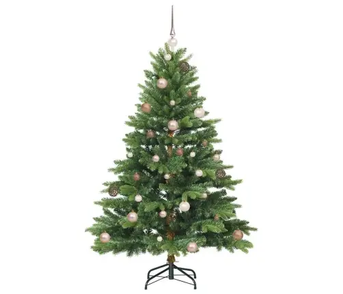 Mākslīgā Ziemassvētku Eglīte Su 150 Led Zaļa 150 Cm Pe Un Pvc Vidaxl