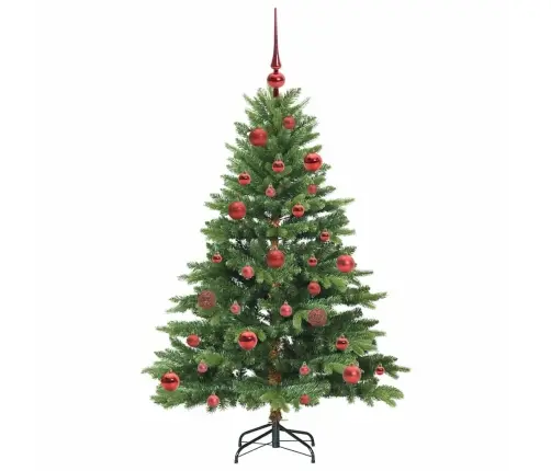 Mākslīgā Ziemassvētku Eglīte Su 150 Led Zaļa 150 Cm Pe Un Pvc Vidaxl