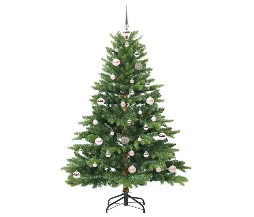 Mākslīgā Ziemassvētku Eglīte Su 150 Led Zaļa 150 Cm Pe Un Pvc Vidaxl