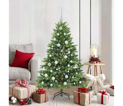 Mākslīgā Ziemassvētku Eglīte Su 150 Led Zaļa 150 Cm Pe Un Pvc Vidaxl Mākslīgā Ziemassvētku Eglīte Su 150 Led Zaļa 150 Cm Pe Un Pvc Vidaxl