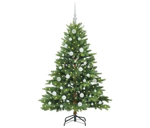 Mākslīgā Ziemassvētku Eglīte Su 150 Led Zaļa 150 Cm Pe Un Pvc Vidaxl Mākslīgā Ziemassvētku Eglīte Su 150 Led Zaļa 150 Cm Pe Un Pvc Vidaxl