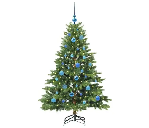 Mākslīgā Ziemassvētku Eglīte Su 150 Led Zaļa 150 Cm Pe Un Pvc Vidaxl