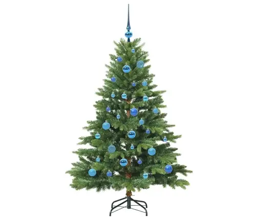 Mākslīgā Ziemassvētku Eglīte Su 150 Led Zaļa 150 Cm Pe Un Pvc Vidaxl