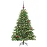 Dirbtinė Kalėdų Eglutė Su 150 Led Žalia 150 Cm Pe Ir Pvc Dirbtinė Kalėdų Eglutė Su 150 Led Žalia 150 Cm Pe Ir Pvc