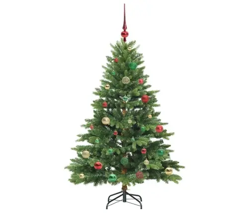 Dirbtinė Kalėdų Eglutė Su 150 Led Žalia 150 Cm Pe Ir Pvc Dirbtinė Kalėdų Eglutė Su 150 Led Žalia 150 Cm Pe Ir Pvc