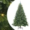 Mākslīgā Ziemassvētku Eglīte Su 300 Led Zaļa 210 Cm Pe Un Pvc Vidaxl
