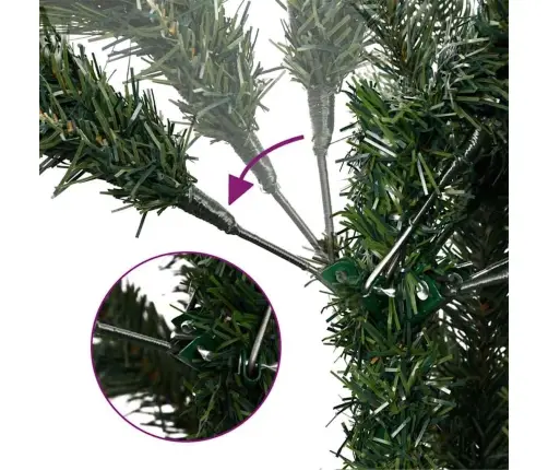 Mākslīgā Ziemassvētku Eglīte Su 300 Led Zaļa 240 Cm Pe Un Pvc Vidaxl Mākslīgā Ziemassvētku Eglīte Su 300 Led Zaļa 240 Cm Pe Un Pvc Vidaxl