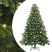 Tehisjõulupuu Koos 300 Led-Iga Roheline 240 Cm Pe Ja Pvc