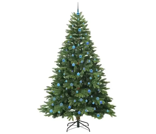 Mākslīgā Ziemassvētku Eglīte Su 300 Led Zaļa 240 Cm Pe Un Pvc Vidaxl