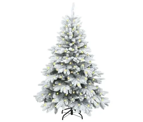 Mākslīgā Ziemassvētku Eglīte Su 150 Led Zaļa 120 Cm Pe Un Pvc Vidaxl
