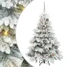 Tehisjõulupuu Koos 150 Led-Iga Roheline 120 Cm Pe Ja Pvc