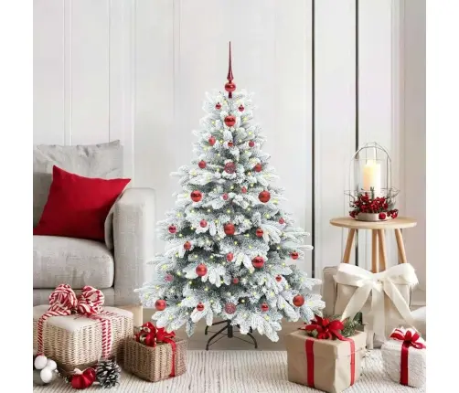 Dirbtinė Kalėdų Eglutė Su 150 Led Žalia 120 Cm Pe Ir Pvc