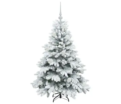 Mākslīgā Ziemassvētku Eglīte Su 150 Led Zaļa 120 Cm Pe Un Pvc Vidaxl