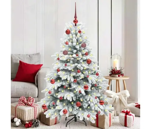 Mākslīgā Ziemassvētku Eglīte Su 150 Led Zaļa 150 Cm Pe Un Pvc Vidaxl