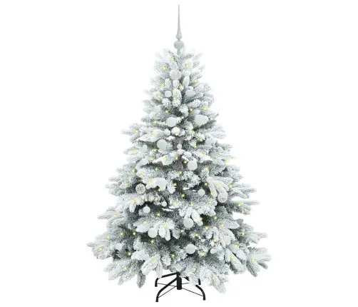 Mākslīgā Ziemassvētku Eglīte Su 150 Led Zaļa 150 Cm Pe Un Pvc Vidaxl