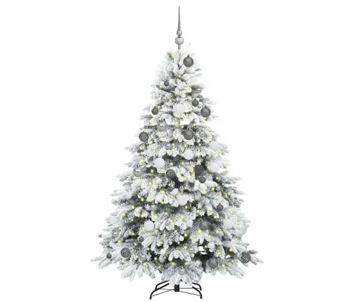 Mākslīgā Ziemassvētku Eglīte Su 300 Led Zaļa 180 Cm Pe Un Pvc Vidaxl