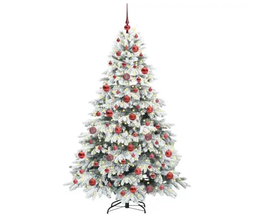 Mākslīgā Ziemassvētku Eglīte Su 300 Led Zaļa 180 Cm Pe Un Pvc Vidaxl