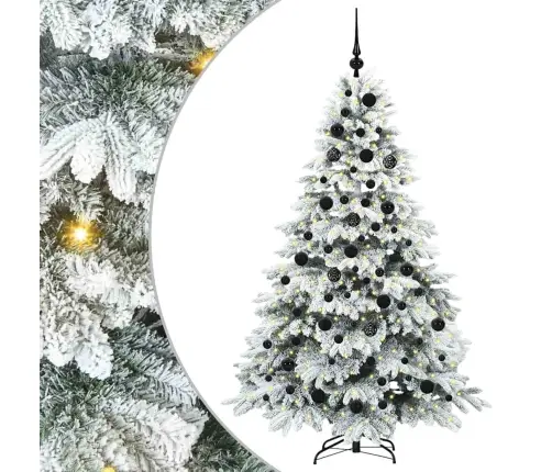 Mākslīgā Ziemassvētku Eglīte Su 300 Led Zaļa 180 Cm Pe Un Pvc Vidaxl