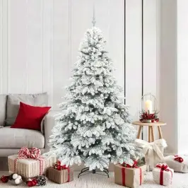 Tehisjõulupuu Koos 300 Led-Iga Roheline 180 Cm Pe Ja Pvc