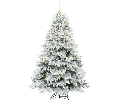 Mākslīgā Ziemassvētku Eglīte Su 300 Led Zaļa 180 Cm Pe Un Pvc Vidaxl